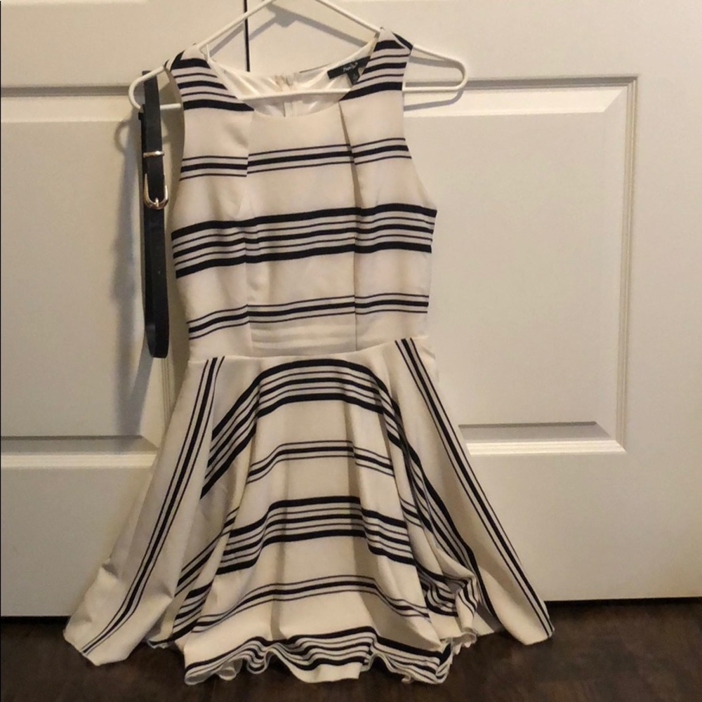 Black and White Dress